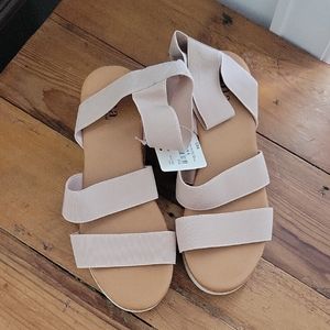 Rose Nude Strap Sandles